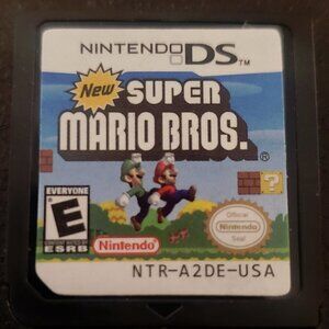 New Super Mario Bros Video Game Nintendo DS